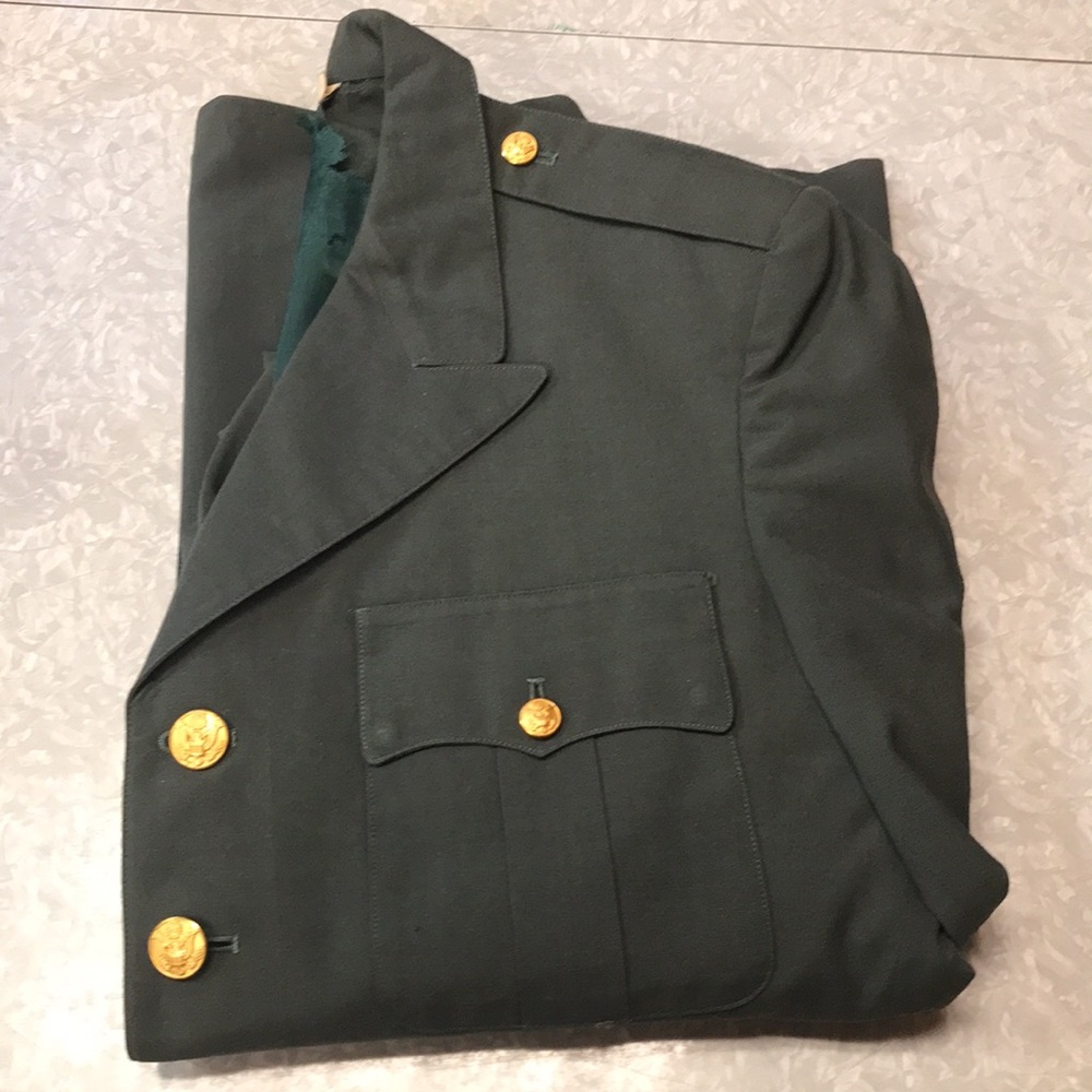 👨✈️Vintage Vietnam War Era Military Issued DSA Class 3 Suit Jacket, Size 42L - Picture 16 of 16